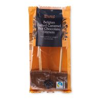 Belgian Salted Caramel Hot Chocolate Stirrers 60g Specially Selected